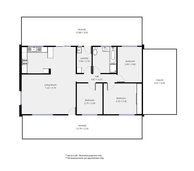 Floorplan of Homely house listing, 13 Lime Kiln Road, Port Vincent SA 5581
