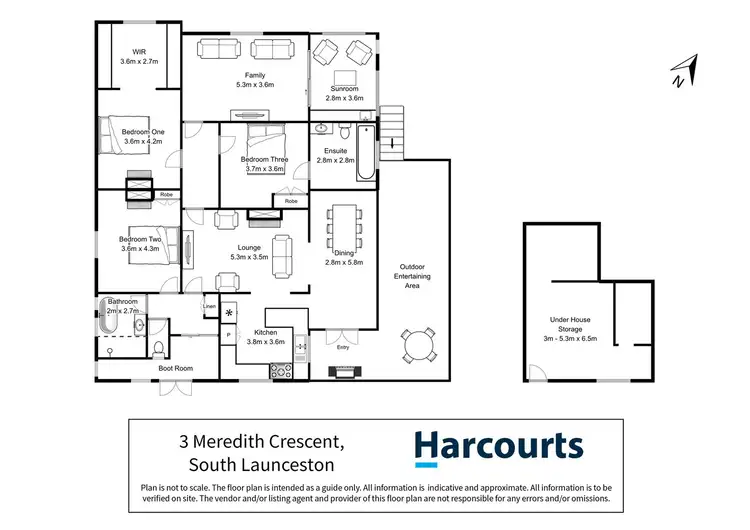 Floorplan of Homely house listing, 3 Meredith Crescent, South Launceston TAS 7249