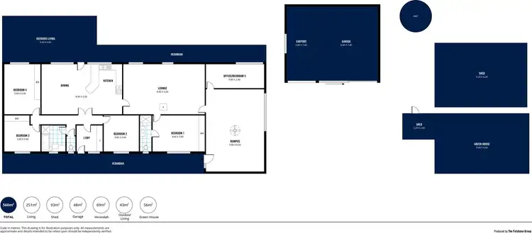 Floorplan of Homely house listing, 77 Fuller West Road, Lower Inman Valley SA 5211
