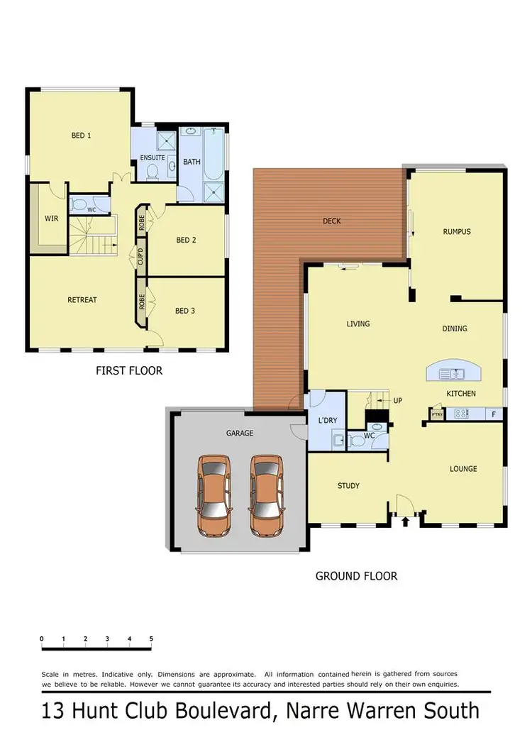Floorplan of Homely house listing, 13 Hunt Club Road, Narre Warren South VIC 3805