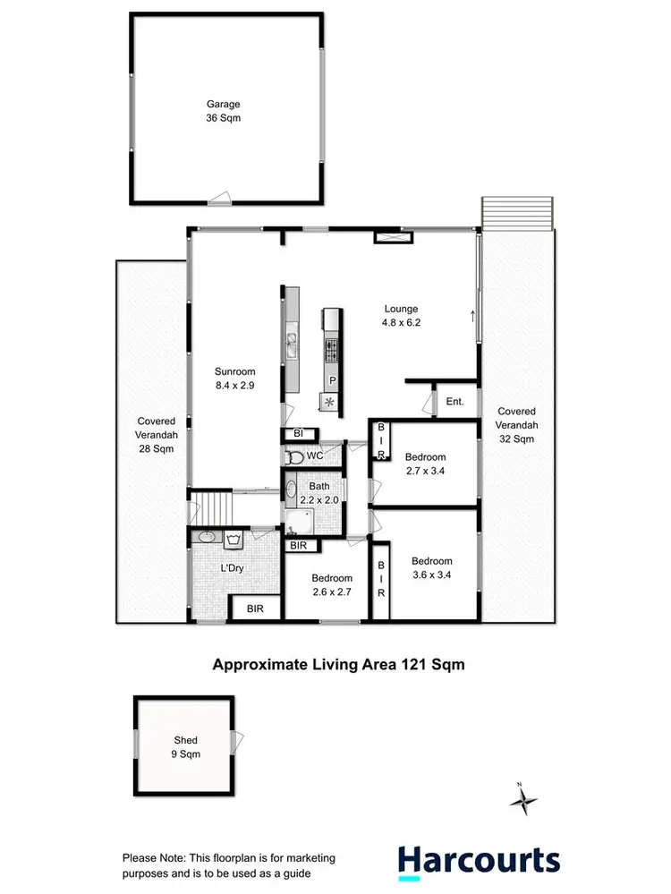 Floorplan of Homely house listing, 46 Mckinly Street, Midway Point TAS 7171