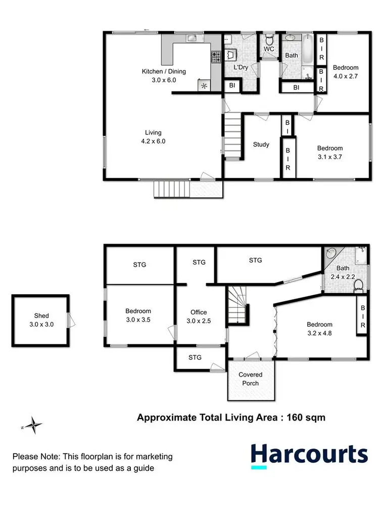 Floorplan of Homely house listing, 103 Lennox Avenue, Lutana TAS 7009