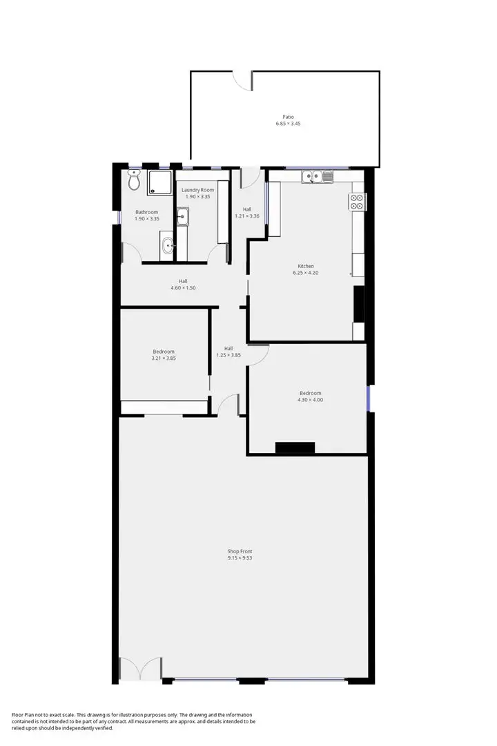 Floorplan of Homely house listing, 83 Main Street, Peterborough SA 5422