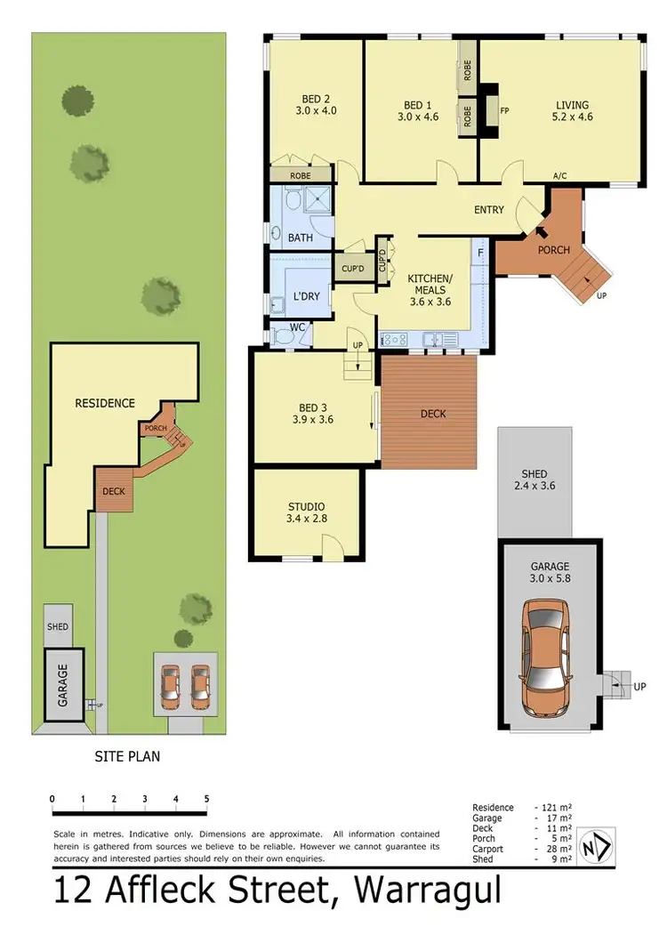 Floorplan of Homely house listing, 12 Affleck Street, Warragul VIC 3820