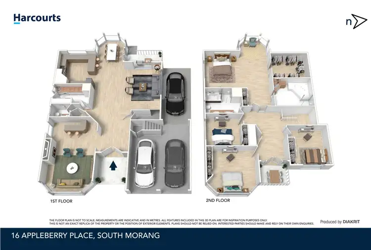 Floorplan of Homely house listing, 16 Appleberry Place, South Morang VIC 3752