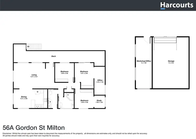 Floorplan of Homely house listing, 56A Gordon Street, Milton NSW 2538