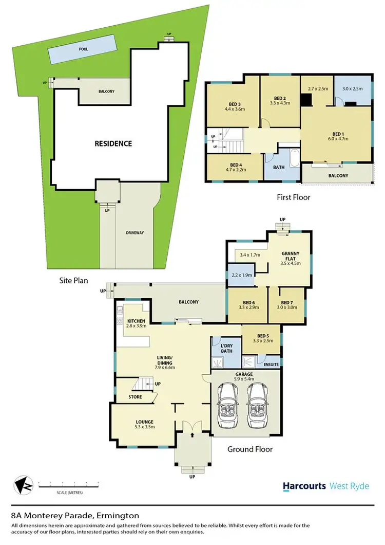 Floorplan of Homely house listing, 8a Monterey Parade, Ermington NSW 2115