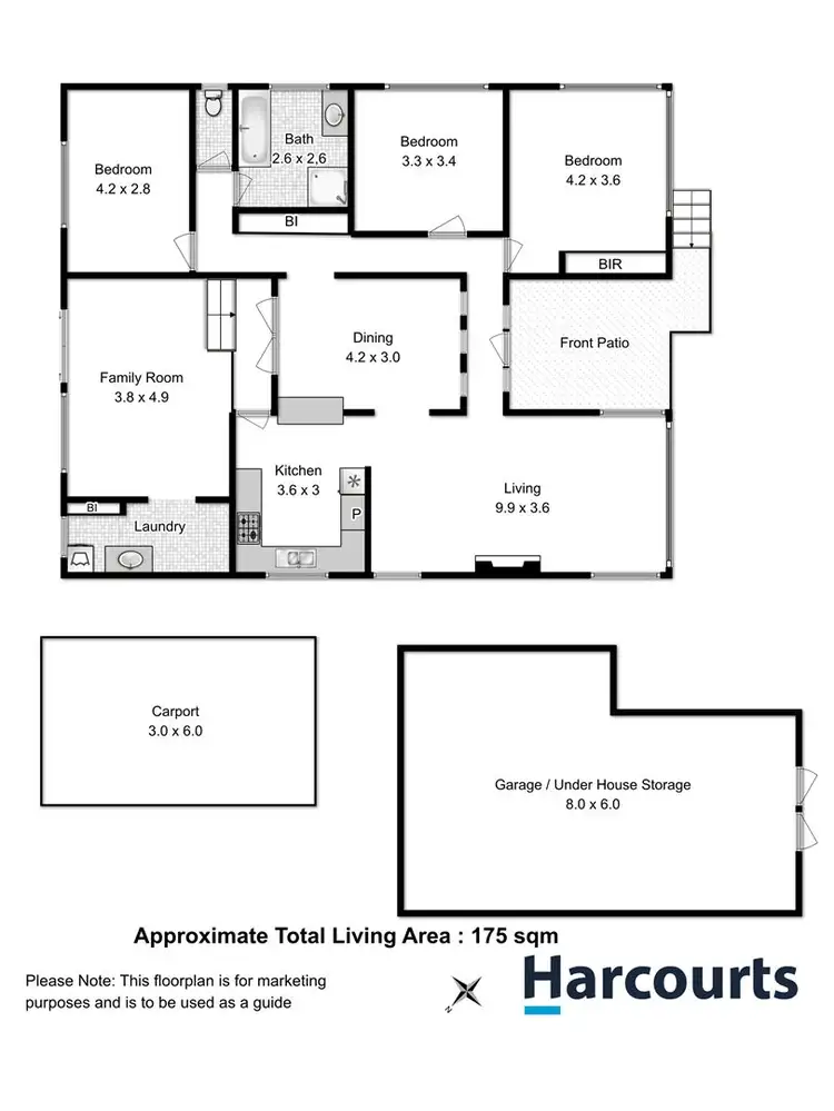 Floorplan of Homely house listing, 125 Marys Hope Road, Rosetta TAS 7010