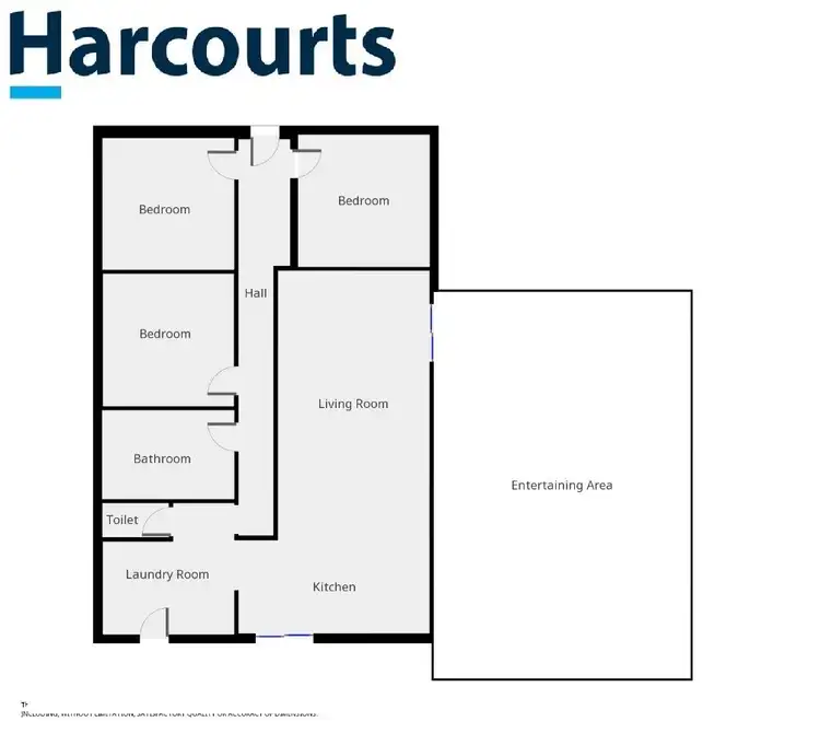 Floorplan of Homely house listing, 20 Phillips Street, Warracknabeal VIC 3393