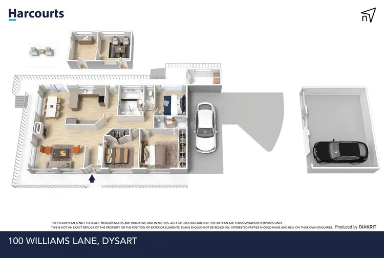 Floorplan of Homely house listing, 100 Williams Lane, Dysart TAS 7030