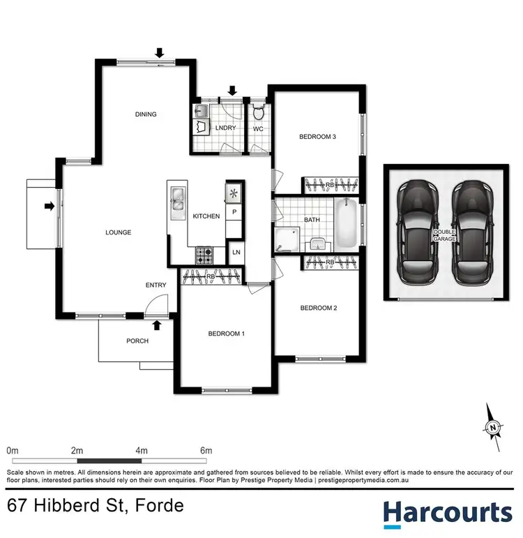 Floorplan of Homely house listing, 67 Hibberd Crescent, Forde ACT 2914