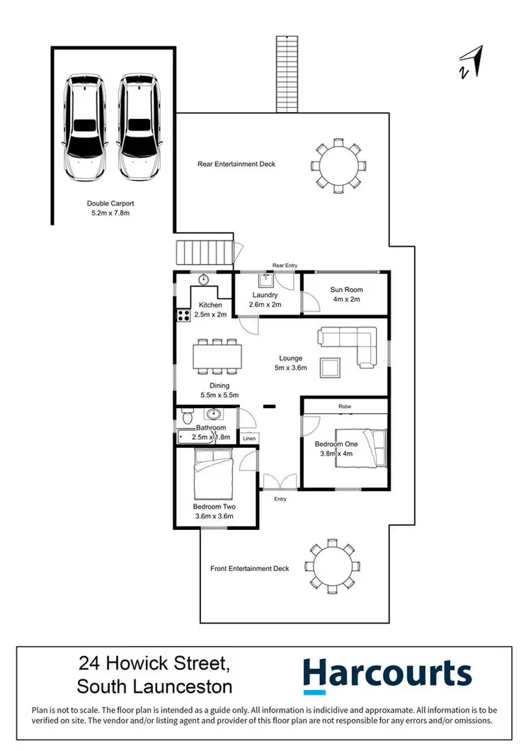 Floorplan of Homely house listing, 24 Howick Street, South Launceston TAS 7249