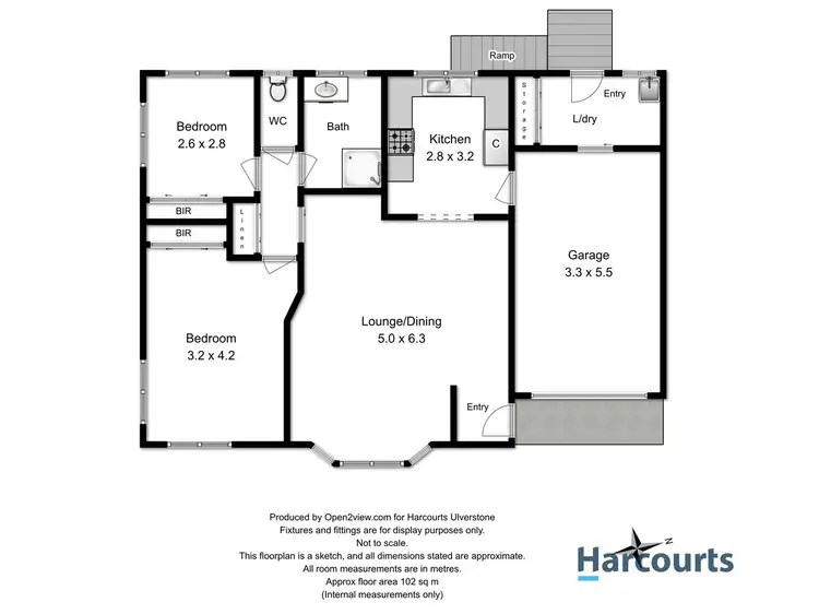 Floorplan of Homely unit listing, 13/3 Hayward Street, Penguin TAS 7316