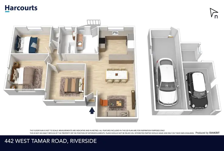 Floorplan of Homely house listing, 442 West Tamar Rd, Riverside TAS 7250