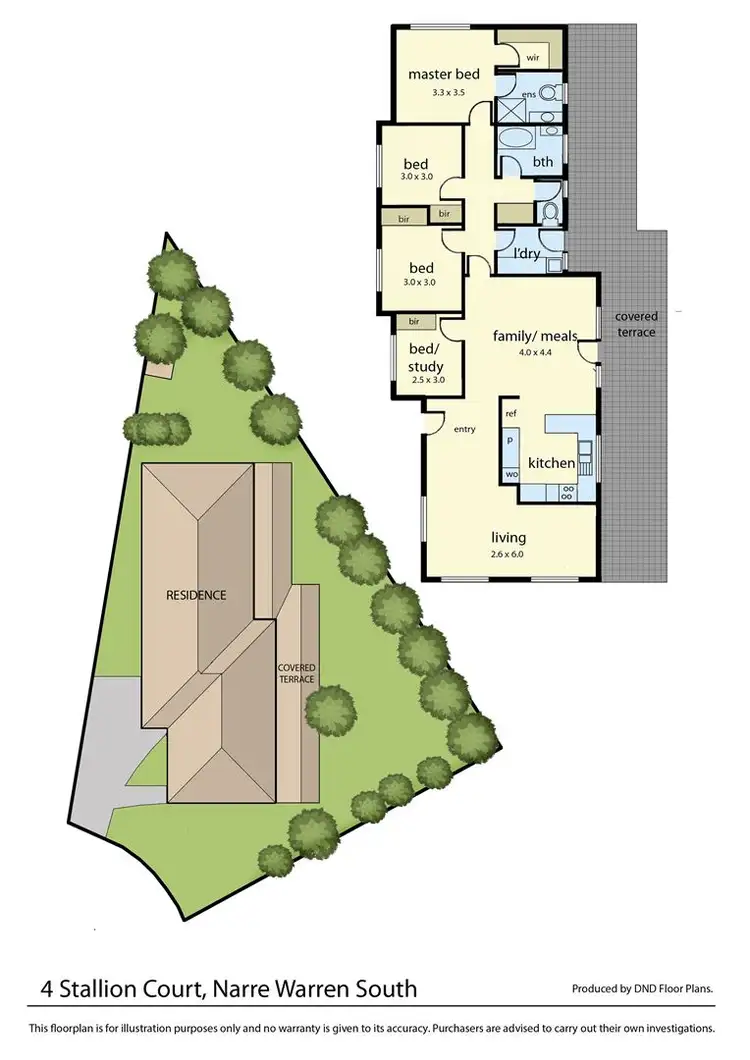 Floorplan of Homely house listing, 4 Stallion Court, Narre Warren South VIC 3805