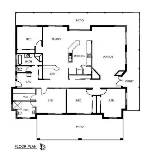 Floorplan of Homely house listing, 43-47 Bradford Road, Burpengary East QLD 4505