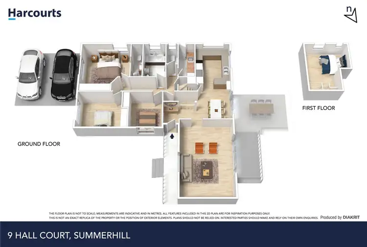 Floorplan of Homely house listing, 9 Hall Court, Summerhill TAS 7250
