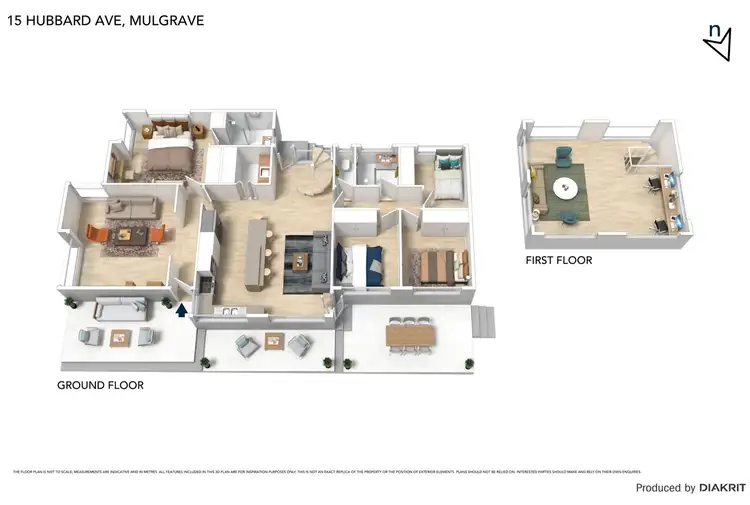 Floorplan of Homely house listing, 15 Hubbard Avenue, Mulgrave VIC 3170