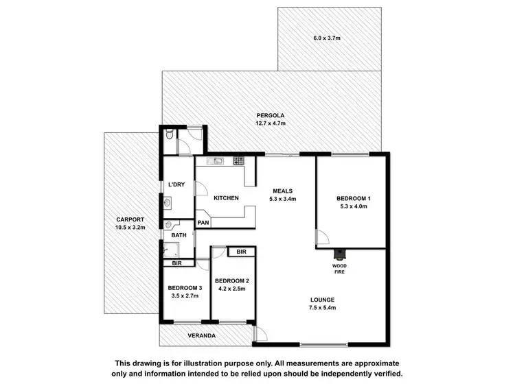 Floorplan of Homely house listing, 18 Long Street, Tintinara SA 5266