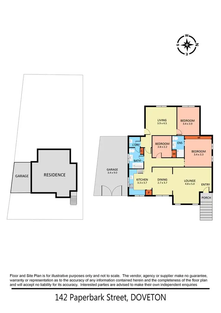 Floorplan of Homely house listing, 142 Paperbark Street, Doveton VIC 3177