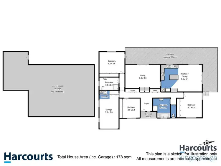 Floorplan of Homely house listing, 19 Tarragon Drive, Margate TAS 7054