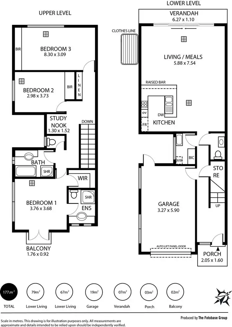 Floorplan of Homely house listing, 60 Hindmarsh Circuit, Mawson Lakes SA 5095
