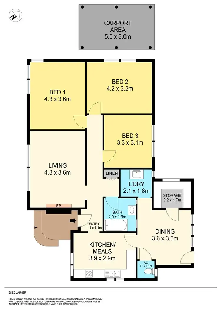 Floorplan of Homely house listing, 4 Sturrock Avenue, Sebastopol VIC 3356