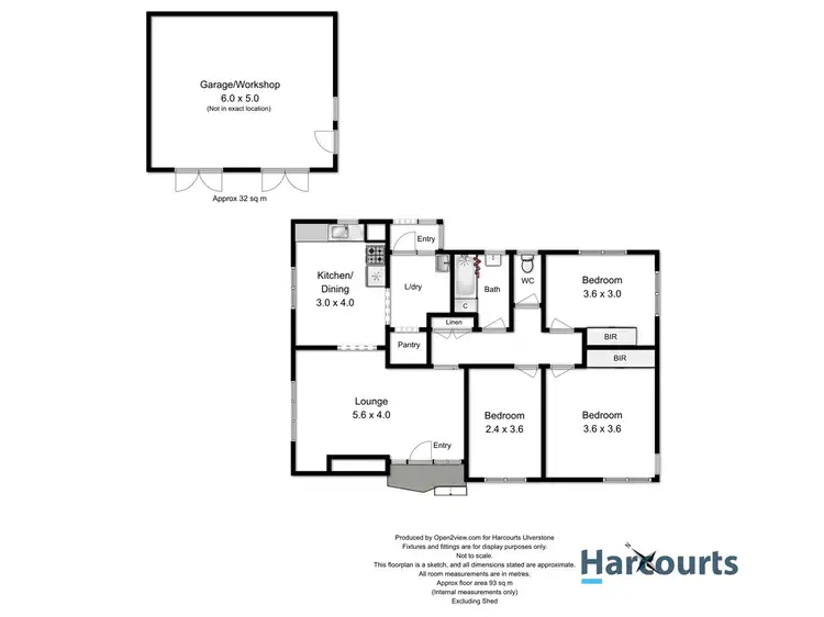 Floorplan of Homely house listing, 6 Wanda Place, East Devonport TAS 7310