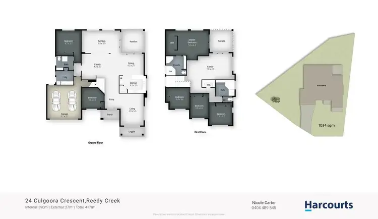 Floorplan of Homely house listing, 24 Culgoora Crescent, Reedy Creek QLD 4227