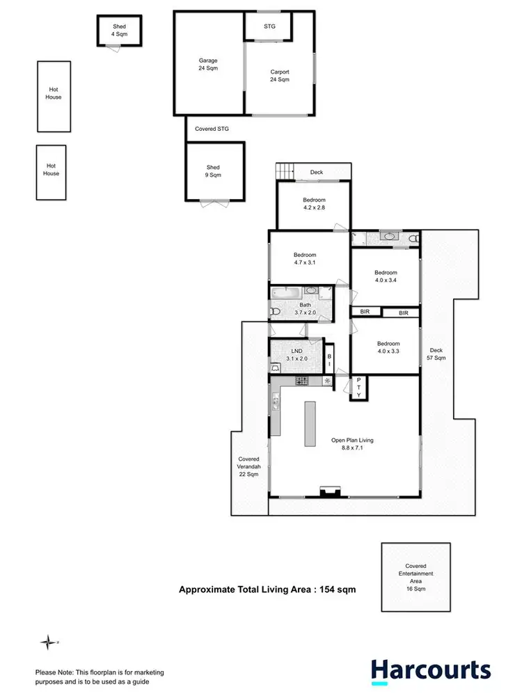 Floorplan of Homely house listing, 14 Matthews Road, Forcett TAS 7173