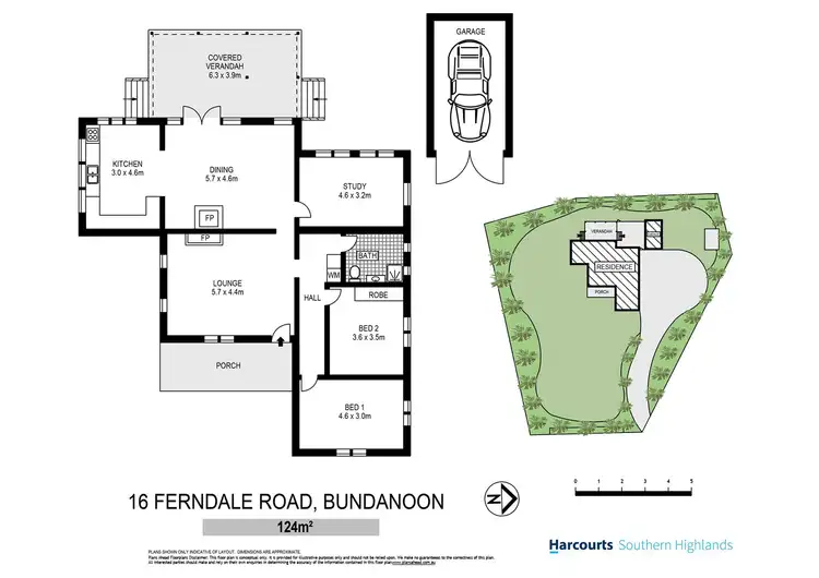Floorplan of Homely house listing, 16 Ferndale Road, Bundanoon NSW 2578