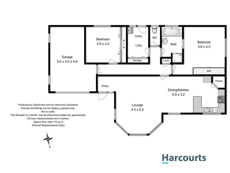 Floorplan of Homely unit listing, 2/14 Risby Street, Ulverstone TAS 7315