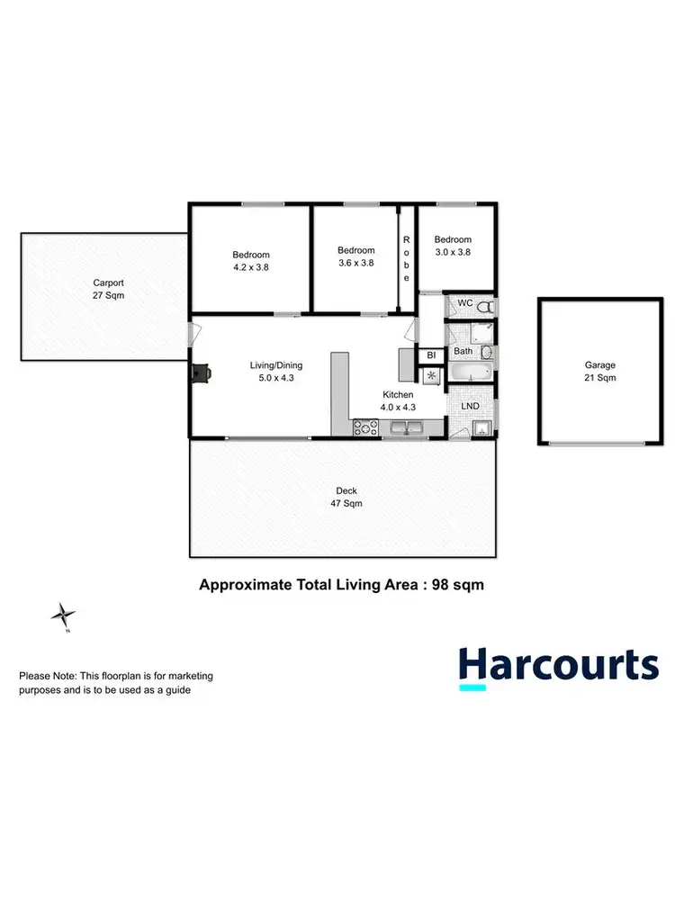 Floorplan of Homely house listing, 10 Tenth Avenue, Dodges Ferry TAS 7173