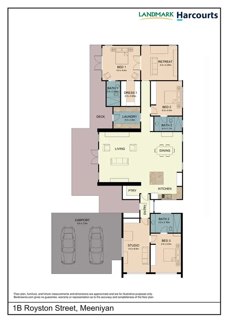 Floorplan of Homely house listing, 1B Royston Street, Meeniyan VIC 3956