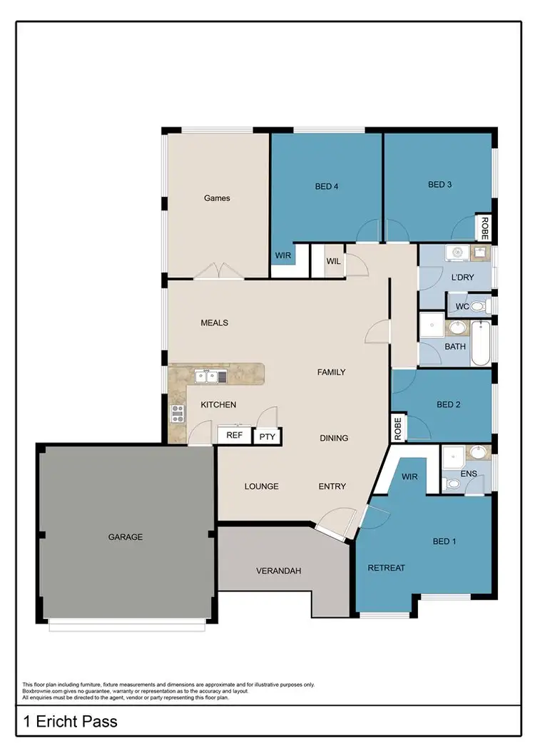 Floorplan of Homely house listing, 1 Ericht Pass, Kinross WA 6028