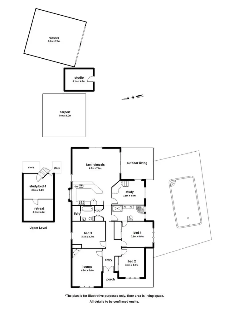 Floorplan of Homely house listing, 70 Woods Street, Beaconsfield VIC 3807