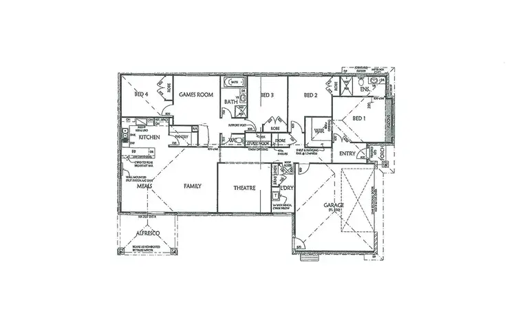 Floorplan of Homely house listing, 11 Pepper Crescent, Drouin VIC 3818