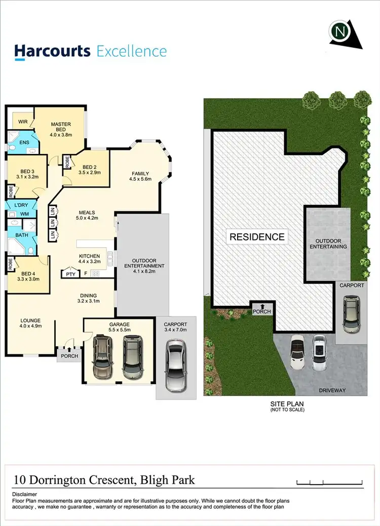 Floorplan of Homely house listing, 10 Dorrington Crescent, Bligh Park NSW 2756
