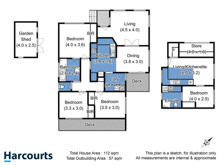 Floorplan of Homely house listing, 5 Moir Road, Kingston TAS 7050