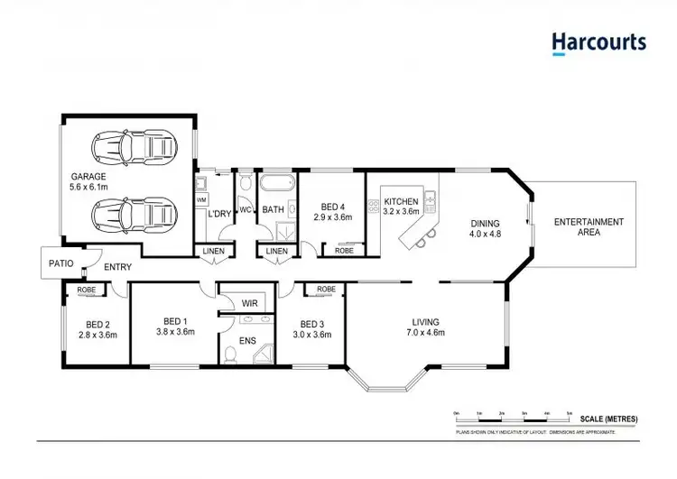 Floorplan of Homely house listing, 16 Morwell Crescent, North Lakes QLD 4509