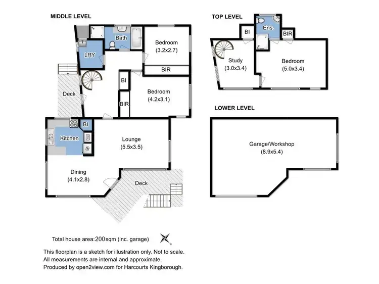 Floorplan of Homely house listing, 22 Auburn Road, Kingston Beach TAS 7050
