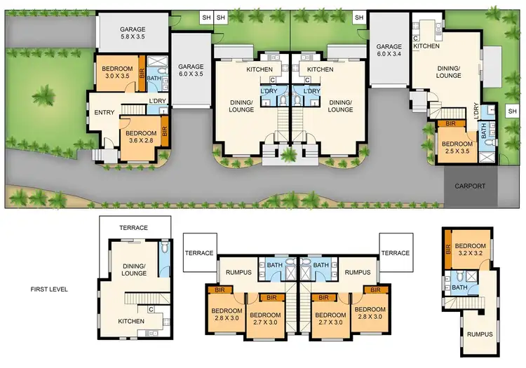 Floorplan of Homely unit listing, 1/28 Silverton Drive, Ferntree Gully VIC 3156