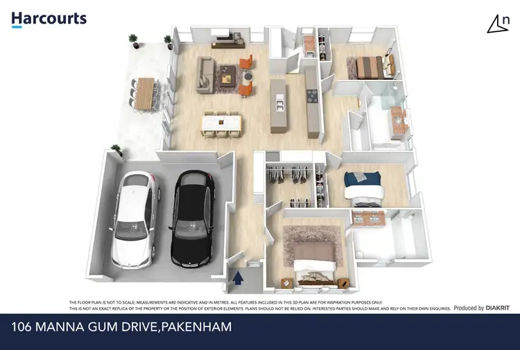 Floorplan of Homely house listing, 106 Manna Gum Drive, Pakenham VIC 3810