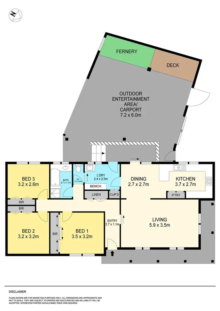 Floorplan of Homely house listing, 305 Palmerston Street, Buninyong VIC 3357