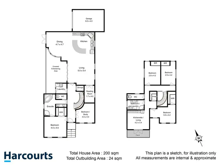 Floorplan of Homely house listing, 15 Albuera Street, Battery Point TAS 7004