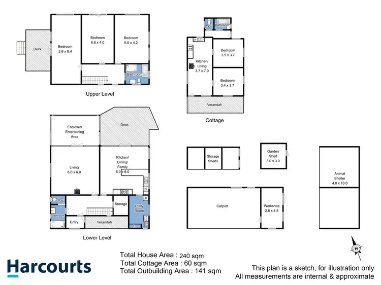 Floorplan of Homely rural property listing, 41 Gryces Road, Kingston TAS 7050