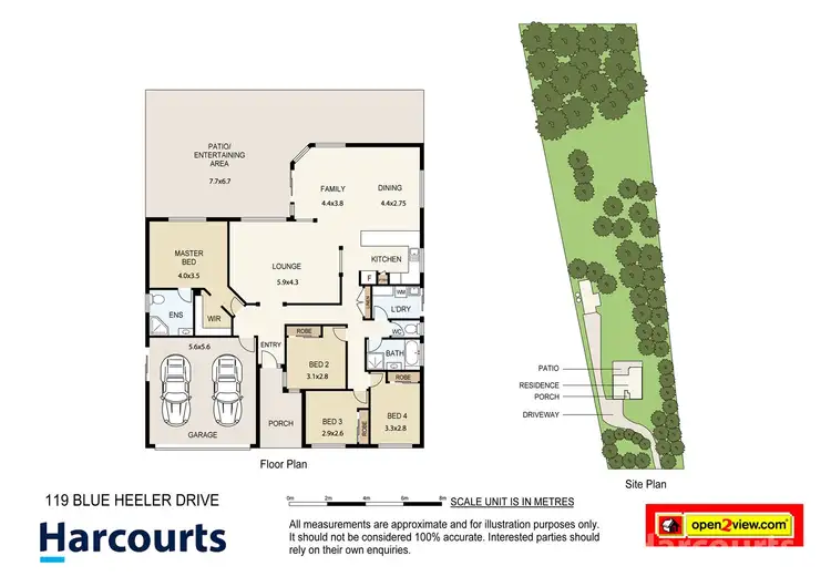 Floorplan of Homely house listing, 119-121 Blue Heeler Drive, New Beith QLD 4124