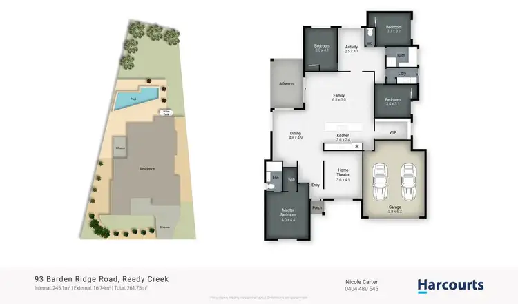 Floorplan of Homely house listing, 93 Barden Ridge Road, Reedy Creek QLD 4227