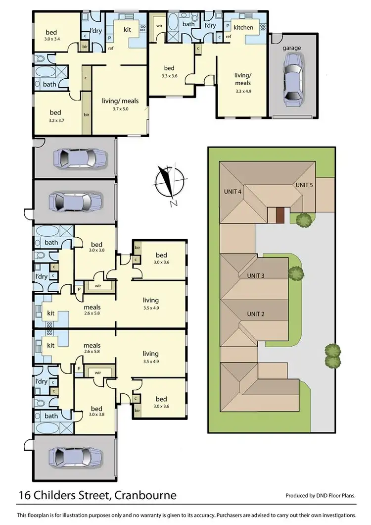 Floorplan of Homely land listing, 5/16 Childers Street, Cranbourne VIC 3977