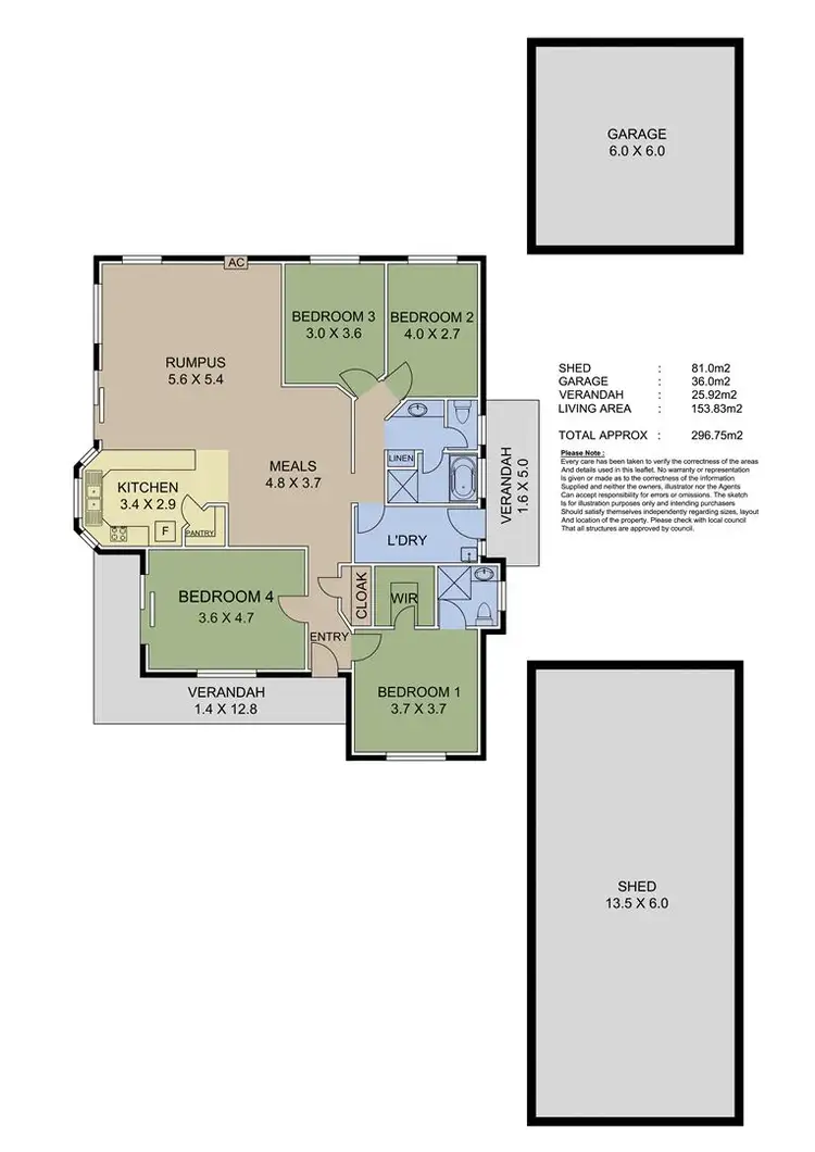 Floorplan of Homely rural property listing, 127 Blackett Road, Tailem Bend SA 5260
